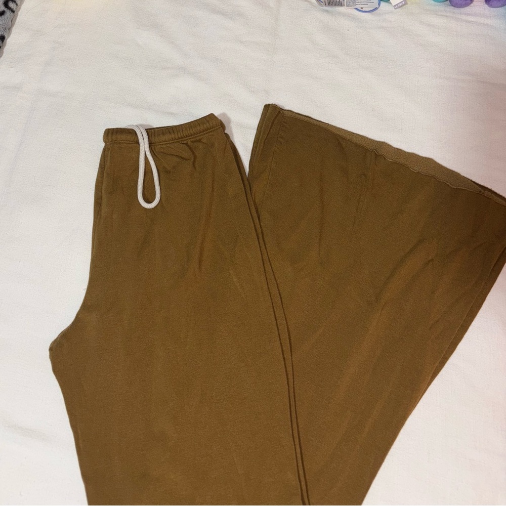 Aerie Brown Flare Sweatpants
